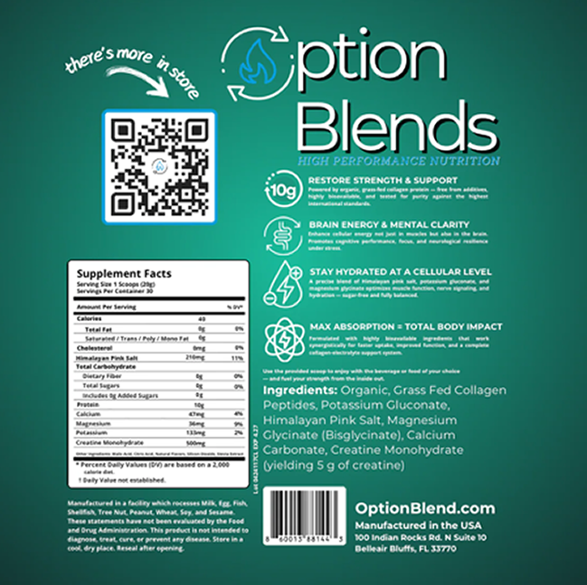 FUEL: Creatine, Collagen, Electrolytes