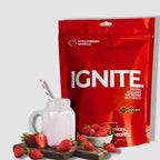 IGNITE: collagen peptides, protein isolates, balanced electrolytes, MCT's